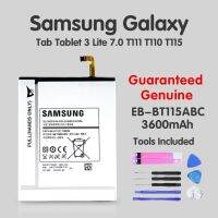 แบตเตอรี่ แท้ Samsung Galaxy Tab 3 Lite 7.0 T3600E 3G SM-T111 T110 T115 เม็ด Batteria Original 3600mAh ประกัน3 เดือน