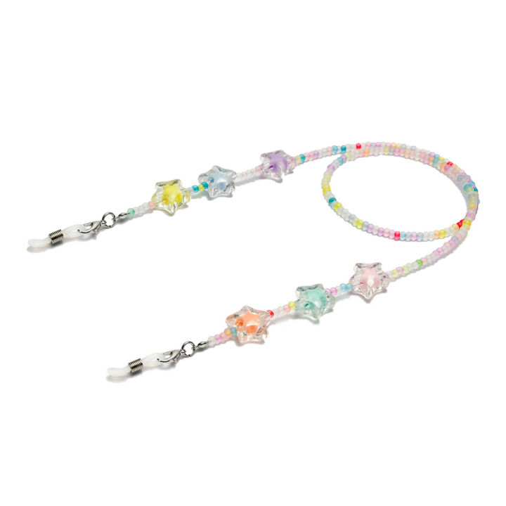 beads-cartoon-glasses-accessories-pendant-sweet-style-cute-headphone-chain-chain-glasses-chain