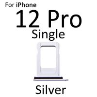 ถาดใส่ซิมสล็อตกระเป๋าเก็บบัตรสำหรับ Iphone 12 Pro 12 Pro Max อะไหล่ทดแทน