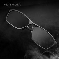 [ช่อง] VEITHDIA สแควร์อลูมิเนียมแว่นกันแดด P Olarized ผู้ชายแว่นกันแดดอุปกรณ์แว่นตาผู้ชายขับรถแว่นตาสีฟ้าอาทิตย์แว่นตาเฉดสี6520