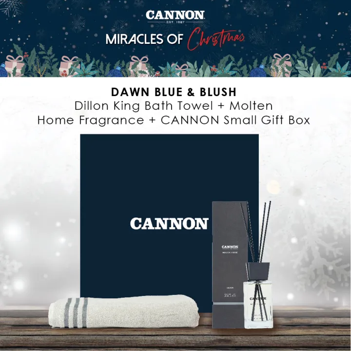 CANNON Christmas Gift Set 2022 (New Towel & Fragrance Collection) Lazada