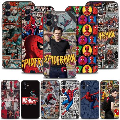 Marvel Spiderman 3 Tom Holland Peter Parker Comics For iPhone 14 13 12 11 Pro Max 13 12 Mini XS Max XR X 7 8 Plus 6 6S Cover