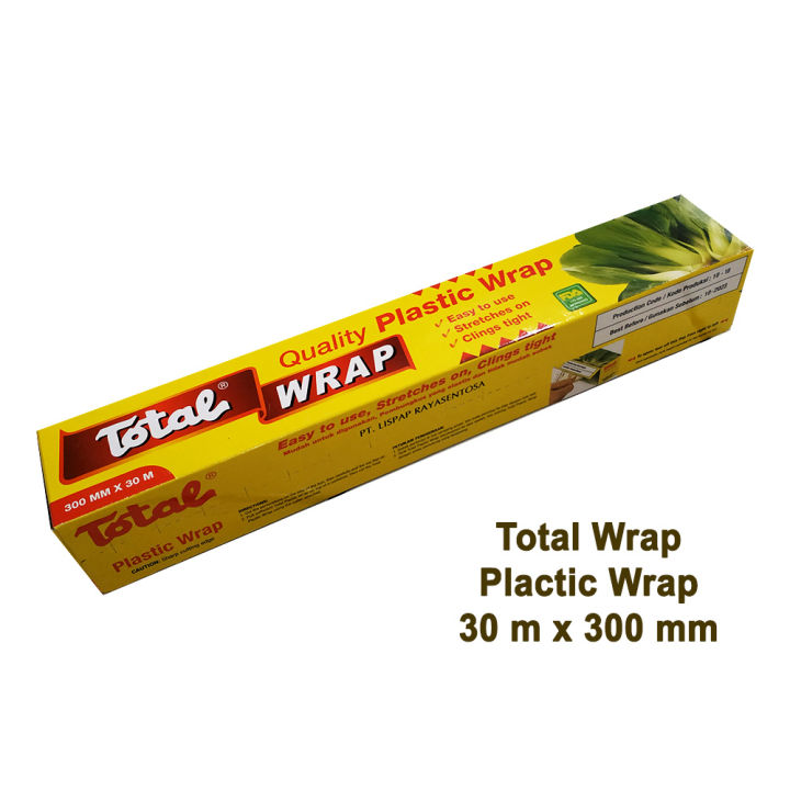 [pw 01] Total Plastic Wrap Plastik Wraping Pembungkus Sayur Atau Buah