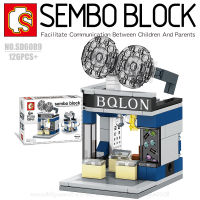 บล็อกตัวต่อร้านค้า SEMBO BLOCK SD6089 จำนวน 126 ชิ้น