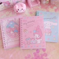 ◊ Cartoon Sanrio Cinnamoroll Kuromi Coil Book Super Cute My Melody Hand Ledger Diary Book Student Sharing Gift