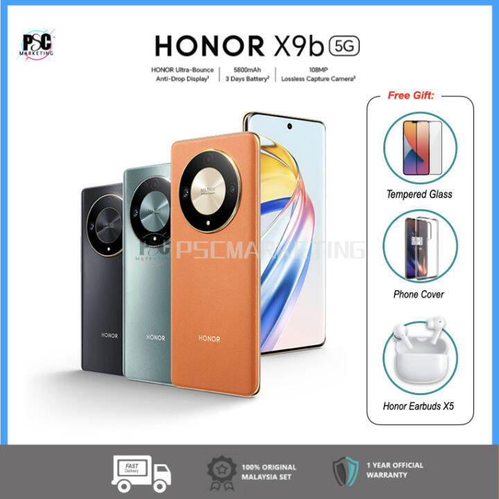 HONOR X9b 5G 20(12+8)GB 256GB | 108MP Ultra Camera | 5800mAh 3 Days ...