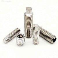 ∏✹❄ 1/2/5/10/50pcs M2.5 M3 M4 M5 M6 M8 M10 M12 M16 304 Stainless Steel Hex Hexagon Socket Set Screw Dog Point Convex End Grub Bolt