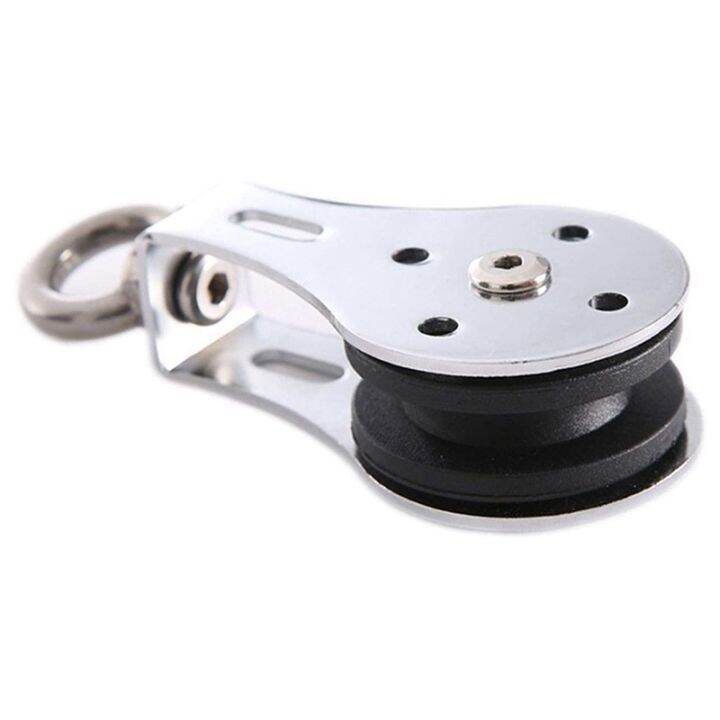 300Kg Bearing Pulley Lifting Quiet Wheel Gym UGrooved Heavy Duty