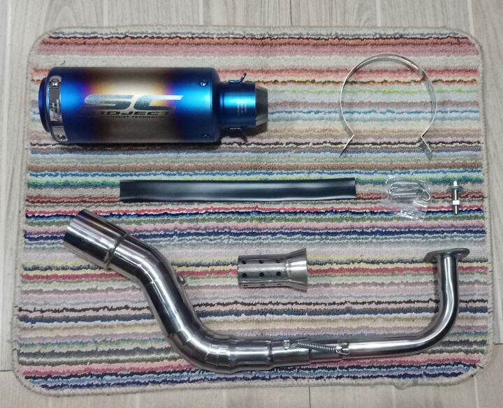MSI 125 FULL EXHAUST SYSTEM SC PROJECT WITH 51MM SILENCER Lazada PH