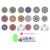 Diamond Painting Coaster 8Pcs DIY Diamond Painting Coasters Set Coaster Diamond Art Kits With Holder For Adults Kids Beginners Diamond Art Craft Supplies kindness