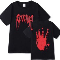 Revenge ฆ่าฤดูร้อนผ้าฝ้ายเสื้อยืดผู้ชายผู้หญิง REVENGE เคารพ Tee เสื้อ Bad Vibe ตลอดกาล Swag Tee เสื้อแขนสั้น T เสื้อ