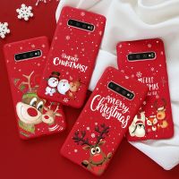 (Phone case)สำหรับ Samsung Galaxy S22 S21 Ultra S20 FE S10 S9 Plus M52 A53 A12 A22 A32 A52 A72 A10 A21S A31 A40 A50 A51 A70 A71คริสต์มาสกรณีเคสและซองมือถือ