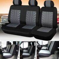 1+ ที่หุ้มผ้าคลุมที่นั่งสำหรับรถ2คันสำหรับรถบรรทุกรถตู้ Ford Transit รถบรรทุกเรโนลต์สำหรับ Peugeot สำหรับ Opel Vivaro