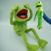 【LonlyDance】COD ของเล่นสําหรับเด็ก กบเคอร์มิต Kermit น้องกบ ตุ๊กตากบ หุ่นเชิดมือ ของเล่น 60cm