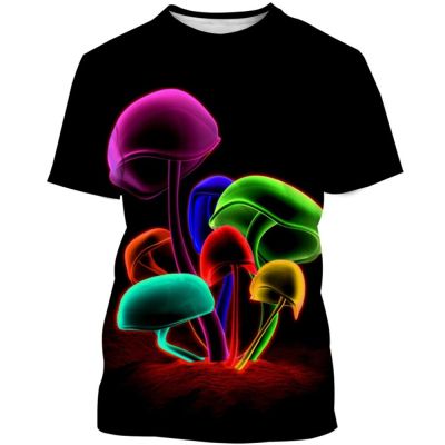 Joyonly 2023 Summer Boys/Girls Black T-shirt Space Galaxy Colorful Jellyfish Plant Printed T shirt Children Funny Tops Tees