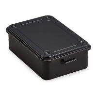 Steel Tool Box T-150 (Black) 6.06X4.13X2.14Inch Steel Trunk for Pen, Accessory, Photo