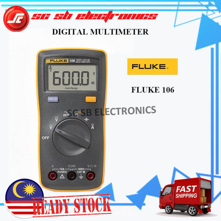NEW FLUKE 106 DIGITAL MULTIMETER Lazada