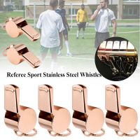 Basketball With Black Rope Referee Sport Rugby Stainless Steel Whistles Cheerleaders Metal Whistle Cheerleading Tool Survival kits