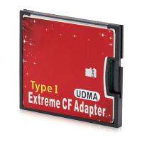 พอร์ตเดียว Micro-Sd/sdxc TF ถึง Compact Flash CF Type I Memory Card Reader Adapter