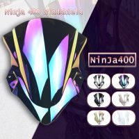 For Kawasaki Ninja 400 2018 2019 Motorcycle Double Bubble Windshield WindScreen Ninja 400 18 19