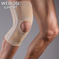 ผ้าสวมซัพพอร์ตหัวเข่าเสริมสปิง Weibosi knee support อย่างดี