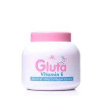 AR Gluta Vitamin E Moisturizing Collagen Cream เออาร์  กลูต้า วิตามิน อี มอยเจอร์ไรซิ่ง คอลลาเจน ครีม 200 ml. (ชมพู)