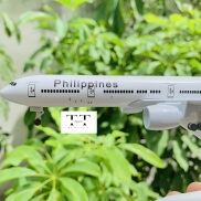 Mô Hình Máy Bay Kim Loại 20Cm Cao Cấp Hãng Philippines Tặng Kèm Chân Đế