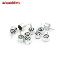 10pcs Kapsul Mic Elektrik Mini Dengan 2 Pin