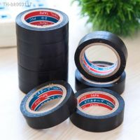 ☸ 6M Black PVC Waterproof Self-adhesive Tape Electrician Wire Insulation Flame Retardant Plastic Tape Household Accessories