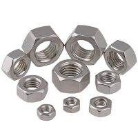 【✆New✆】 jiushouz 100Pcs Din934 M1.6 M2 M2.5 M3 M4คาร์บอนเหล็ก Hex Nut Hexagon หน่วย Nuts ด้ายชุดสกรู