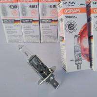 หลอดไฟ รถยนต์  H1 12V 55w OSRAM แท้  สินค้าราคาถูก