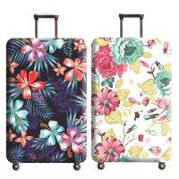 3D Flowers Pattern Thicken Luggage Cover Elastic Baggage Cover Suitable 18 - 32 Inch Suitcase Case Dust Cover Travel Accessories