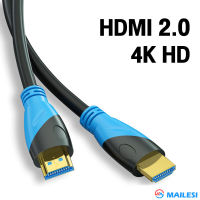 สาย HDMI V2.0 4K สายเคเบิ้ล HDMI Cable สาย HDMI to HDMI ยาว 0.5m-3m 4K HDMI 2.0 Full HD สำหรับ 4K 3D Monitor Projector TV IPTV LCD PC Xbox 360 PS3 PS4