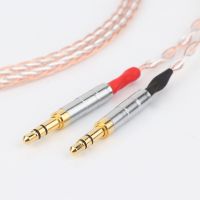 8 Cores 7N OCC Silver Plated Sundara Aventho focal elegia t1 t5p D7200 MDR-Z7 2.5/3.5/4.4mm Balance Headphone Cables