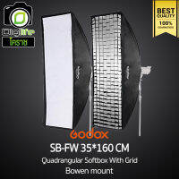 Godox Softbox SB-FW 35*160 cm. With Grid [ Bowen Mount ] วิดีโอรีวิว , Live , ถ่ายรูปติบัตร , สตูดิโอ