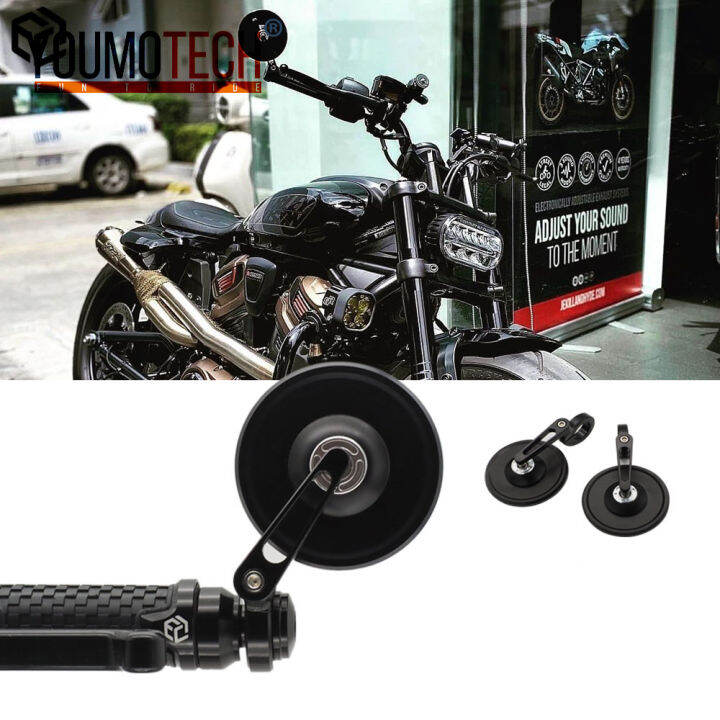 Motorcycle Bar End Mirror For Harley Sportster S 1250 Nightster 975