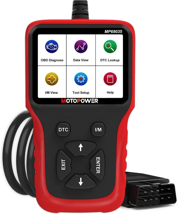 Motopower Mp Obd Scanner Universal Car Engine Fault Code Reader