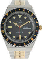 Timex 38 mm Q Diver Inspired Two-Tone/Black