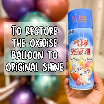 Balloon Brightener Spray Polish Shine Keeps Latex Balloons Looking Shiny  Surface Brightness Extend Polisher Kilat Belon