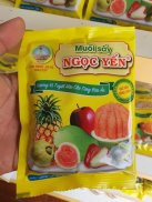 Muối sấy Ngọc Yến Đồng Tháp Gia vị nấu ăn - muối chấm trái cây 100gr