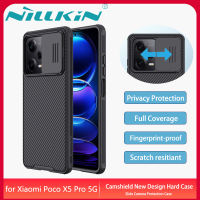 Nillkin สำหรับ เคสโทรศัพท์ Xiaomi Poco X3 X4 X5 Pro 5G Case Slide Camera Protection Back Cover Privacy Protecting Casing Fashion Hardcase