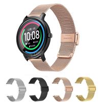 rfgykdtg 20mm Metal Watchband for Xiaomi Mibro Air Strap Bracelet Smart Watch Band Stainless Steel Wristband for Mi bro Air Correa