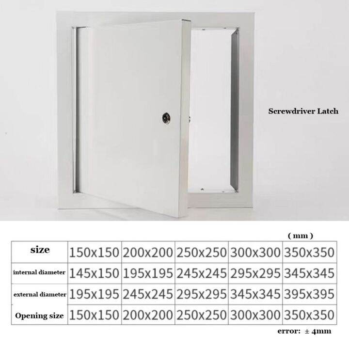 Metal Access Panel For Drywall Aluminium Alloy Access Door For Wall And