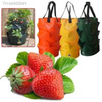 № Multi-mouth Container Bag Planter Pouch Plant Growing Pot Side For Garden And Vegetable Patch Greenhouse For Planting