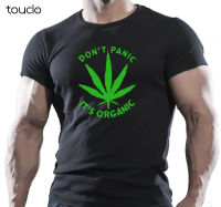 Dont Panic Its Organic Smoke Mens T