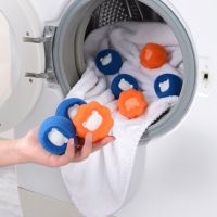 Magic Laundry Balls Washing Machine Cleaning Balls Hair Removal Catcher Dirty Lint Fiber Collector Anti Winding Sponge Filter