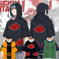 ۩✁❦ เสื้อกันหนาวมีหมวกแขนสั้น Uzumaki