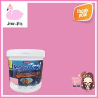 สีน้ำทาภายนอก BEGERCOOL DIAMONDSHIELD 10 #119-5 สี SWEET AMBROSIA กึ่งเงา 9 ลิตรWATER-BASED EXTERIOR PAINT BEGERCOOL DIAMONDSHIELD 10 #119-5 SWEET AMBROSIA SEMI-GLOSS 9L **ด่วน สินค้าเหลือไม่เยอะ**