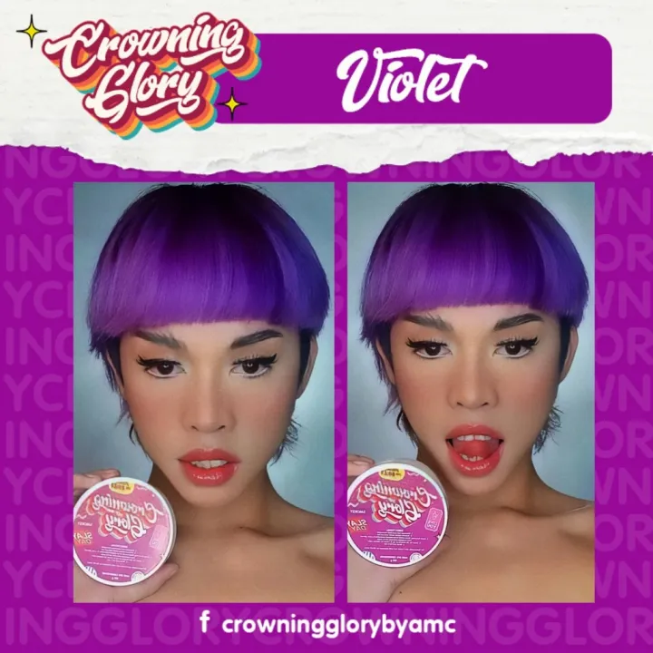 Hair Color Crowning Glory Semi Permanent Hair Dye Bleaching Set