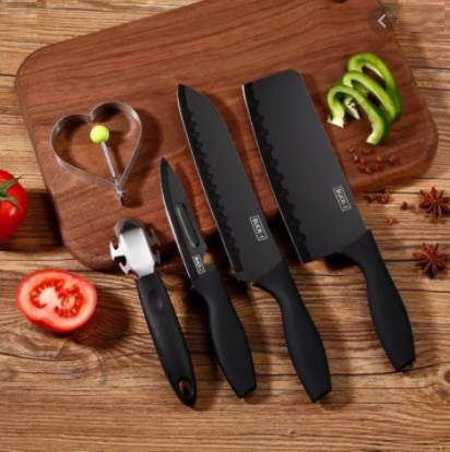 5pcs/set Kitchen Knives Kitchen Accessories 3cr13 Stainless Steel
